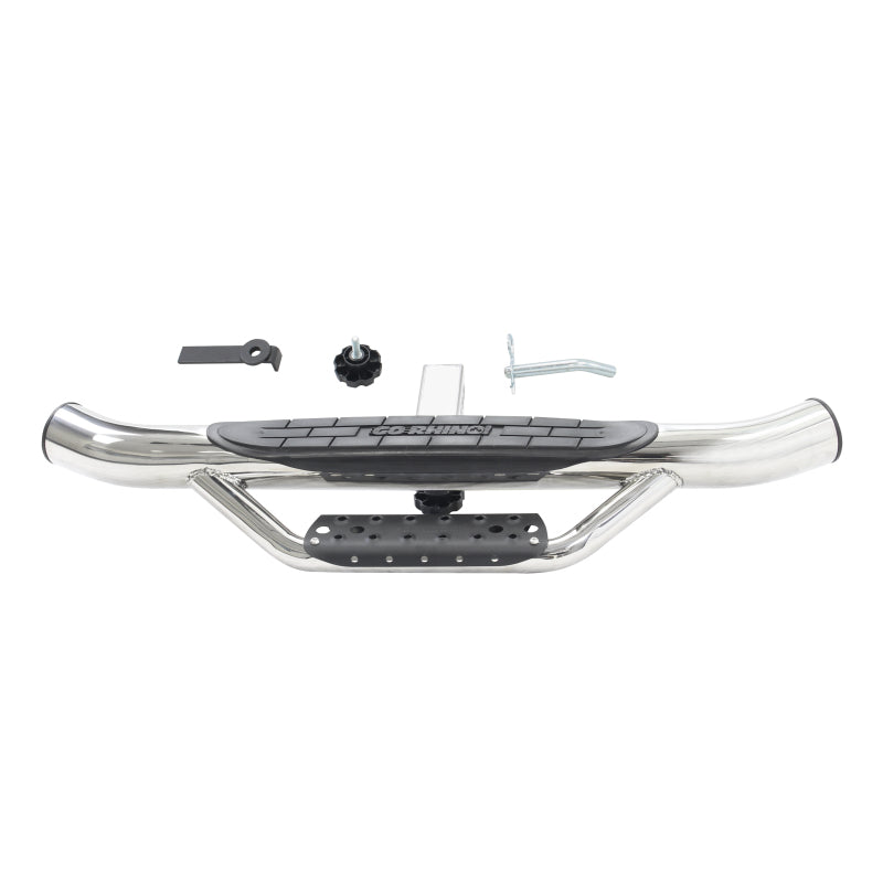 Go Rhino Dominator Hitch Step - Stainless-thumbmail-6