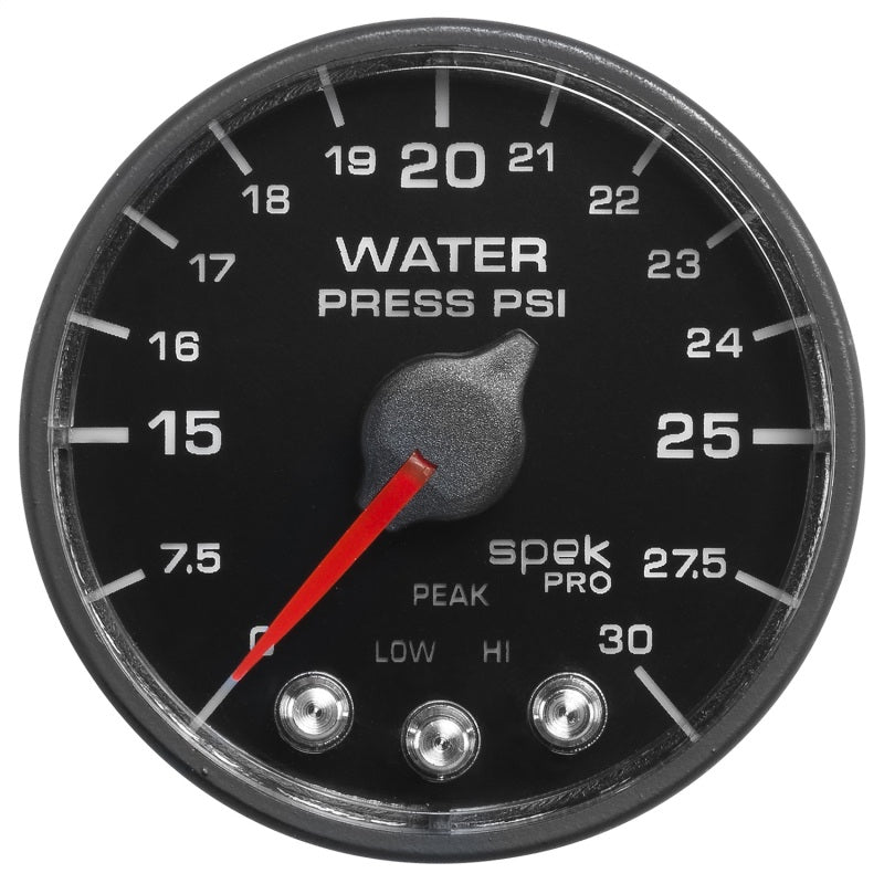 Autometer Spek-Pro - Nascar 2-1/16in Water Press 0- 30 psi Bfb-thumbmail-4
