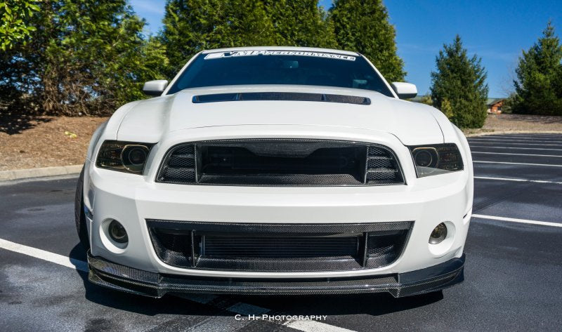 Anderson Composites 12-14 Ford Mustang/Shelby GT500 Type-OE Front Chin Splitter-thumbmail-7