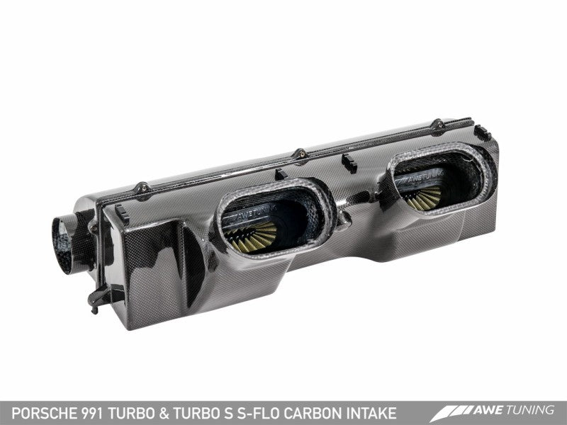 AWE Tuning Porsche 991 (991.2) Turbo and Turbo S S-FLO Carbon Intake-thumbmail-4