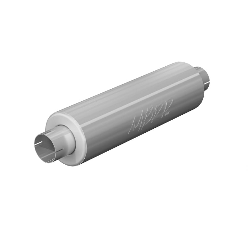 MBRP Universal muffler 3in Inlet/Outlet 26in Length T409 SS *Mild Tone* (NO DROPSHIP)-thumbmail-2
