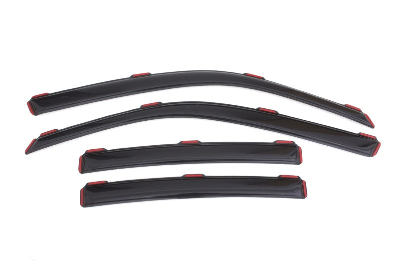 AVS 11-18 Dodge Charger Ventvisor In-Channel Front & Rear Window Deflectors 4pc - Smoke-thumbmail-15