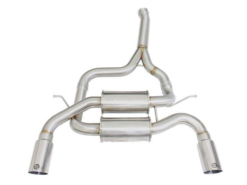 aFe MACHForce XP SS-304 Polish Tip 2.5in Dia Axle Back Exhaust 12-15 BMW 335i (F30) 3.0L (t)-thumbmail-8