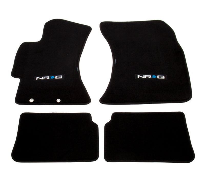 NRG Floor Mats - 2009-2011 Subaru Impreza WRX/STi (NRG Logo) - 4pc.-thumbmail-1