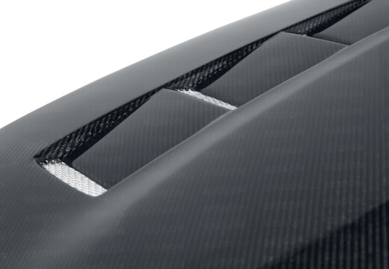 Seibon 07-08 Nissan 350z TS-style Carbon Fiber Hood-thumbmail-3