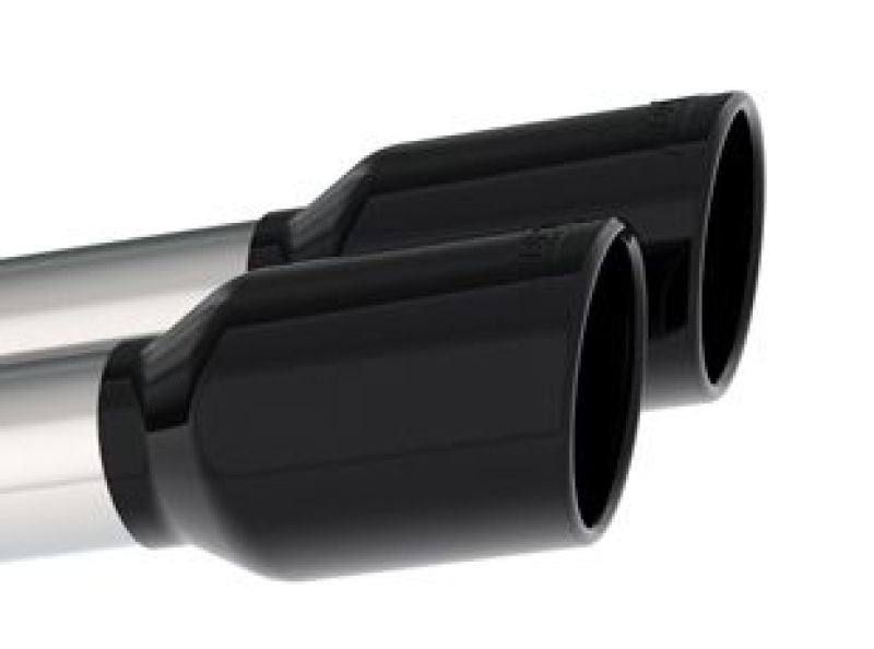 Borla 2020 Chevrolet Corvette C8 6.2 ATAK 3in Exhaust System Dual Round Rolled A/C Black Chrome Tips-thumbmail-4