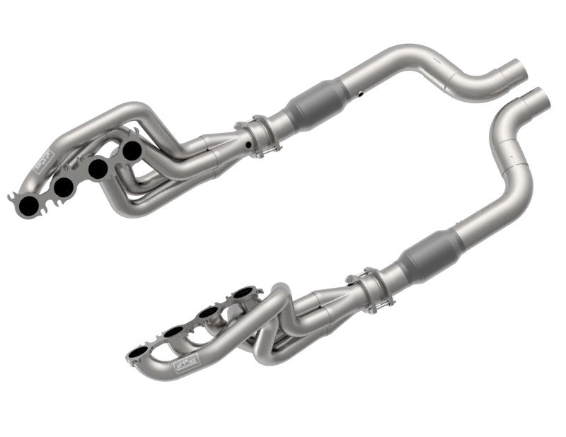 Kooks 2020 Mustang GT500 5.2L 2in x 3in SS Headers w/GREEN Catted Connection Pipe-thumbmail-6