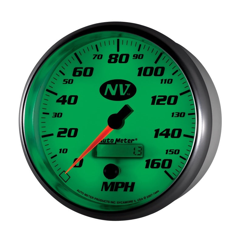 AutoMeter Gauge Speedometer 5in. 160MPH Elec. Programmable NV-thumbmail-4