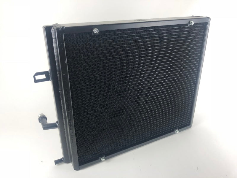 CSF BMW B58/B48 Front Mount Triple-Pass Heat Exchanger w/Rock Guard - Black-thumbmail-6