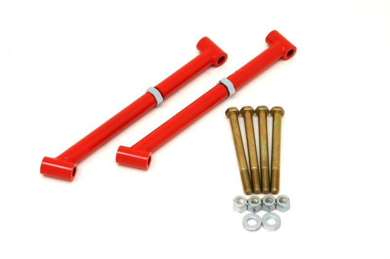 BMR 64-67 A-Body Control Arm Reinforcement Braces - Red-thumbmail-1