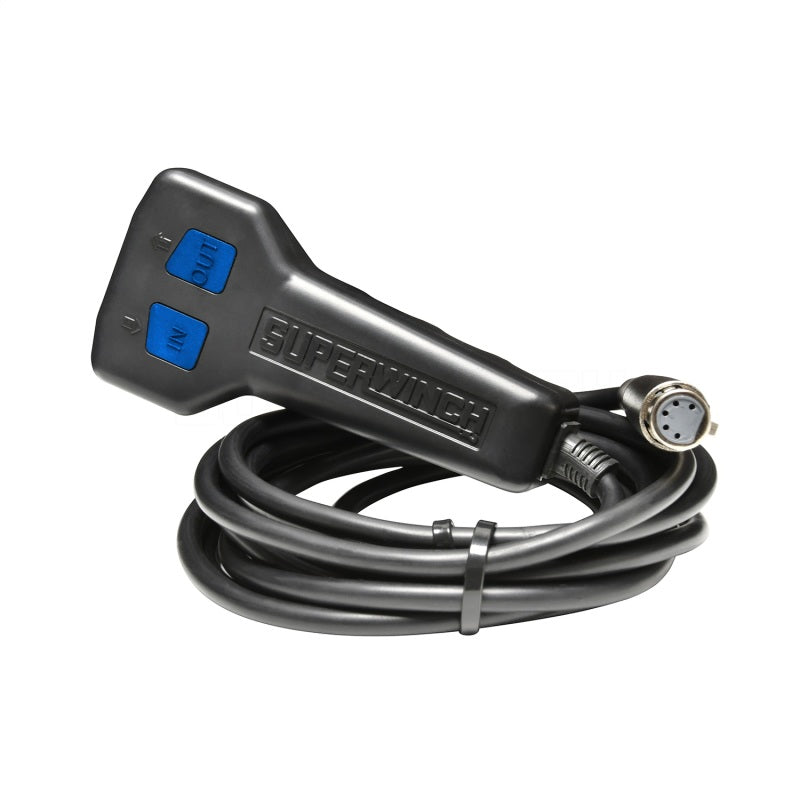Superwinch 12000 LBS 12V DC 3/8in x 80ft Synthetic Rope SX 12000SR Winch - Graphite-thumbmail-9