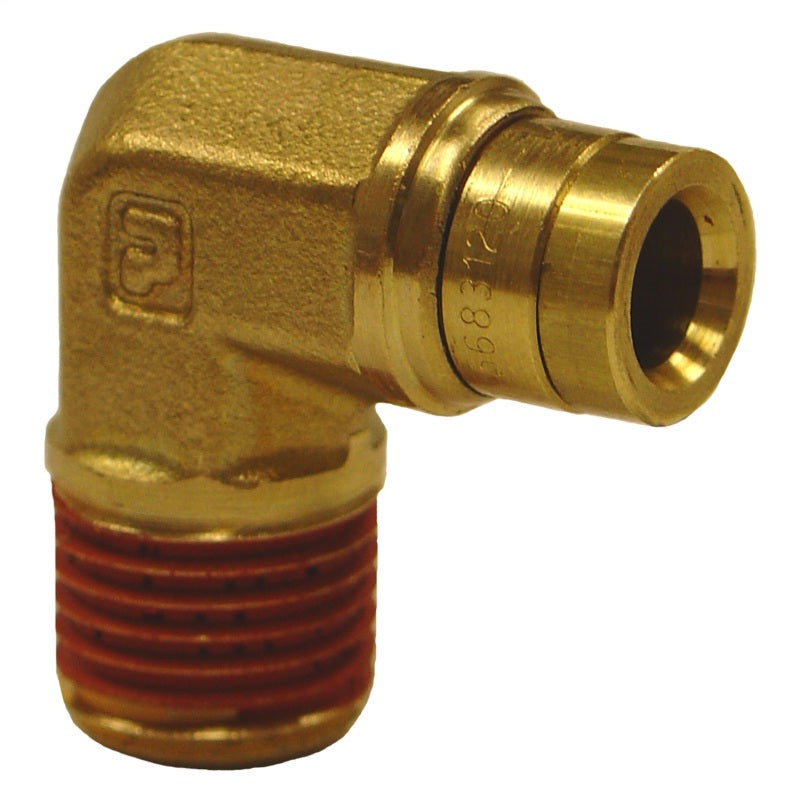 Firestone Male 1/4in. Push-Lock x 1/8in. NPT 90 Degree Elbow Air Fitting - 25 Pack (WR17603128)-thumbmail-1