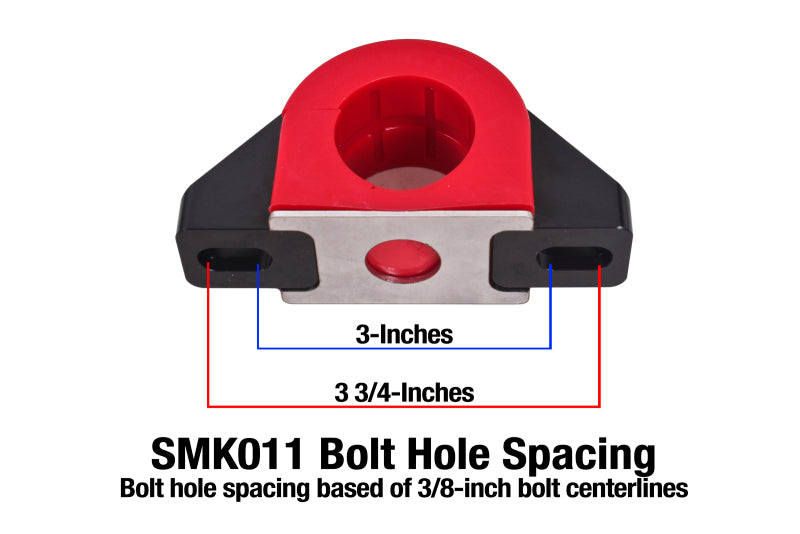 BMR Universal 1.5in Billet Aluminum Sway Bar Mount Mount (Polyurethane) - Black-thumbmail-2