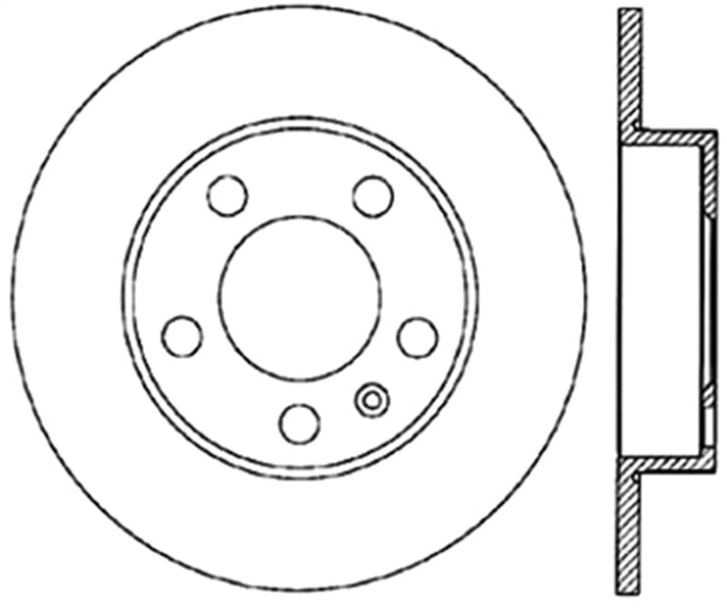 StopTech Slotted & Drilled Sport Brake Rotor-thumbmail-2