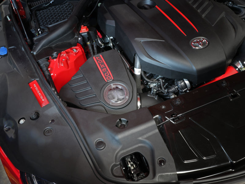 aFe Takeda Momentum Pro Dry S Cold Air Intake System 2020 Toyota Supra (A90)-thumbmail-2