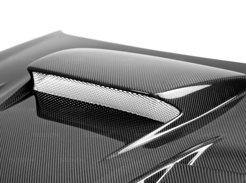 Seibon 06-07 Subaru WRX/STi CWII Carbon Fiber Hood-thumbmail-8