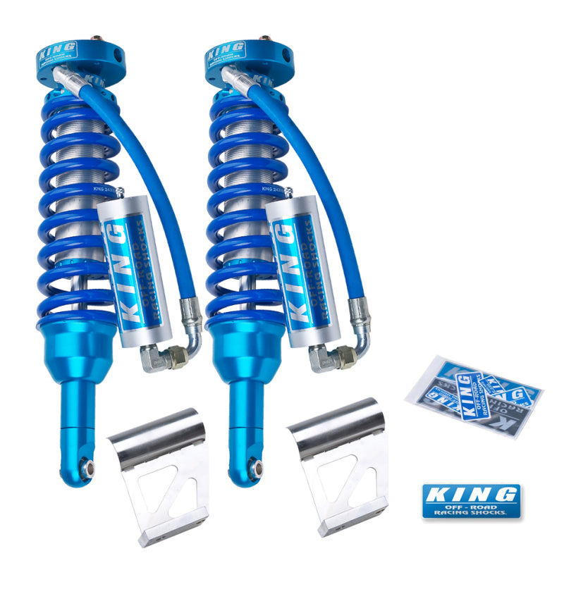 King Shocks 03-09 Toyota Land Cruiser 120 Front 2.5 Dia Remote Res Coilover (Pair)-thumbmail-1