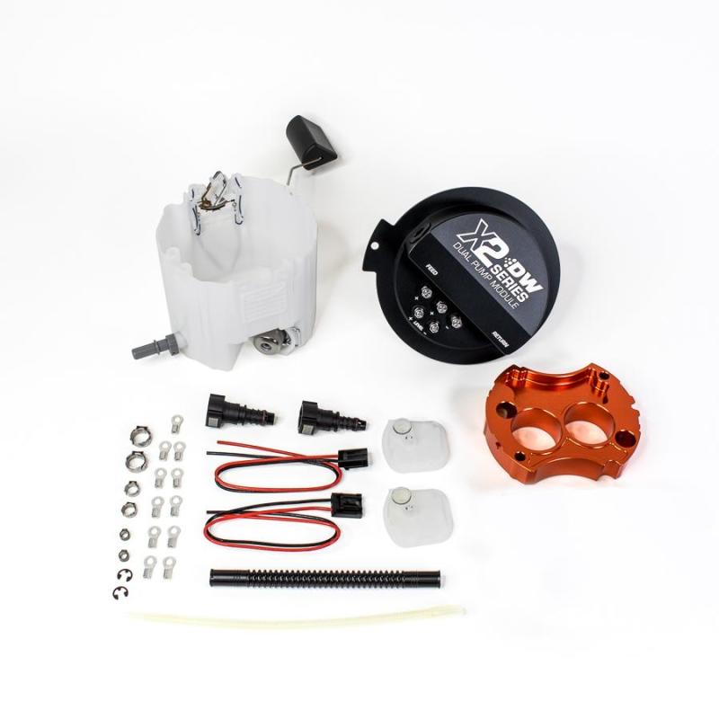 DeatschWerks 10-15 Chevy Camaro LS 3.7 V6/ SS LS3 X2 Series Fuel Pump Module-thumbmail-2