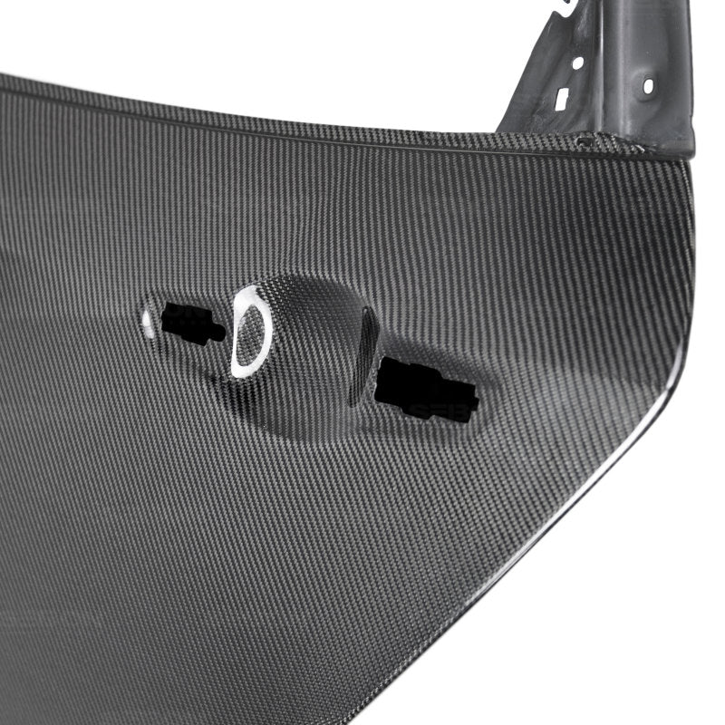 Seibon 2017 Honda Civic Type-R OE Style Gloss Carbon Fiber Rear Doors-thumbmail-3