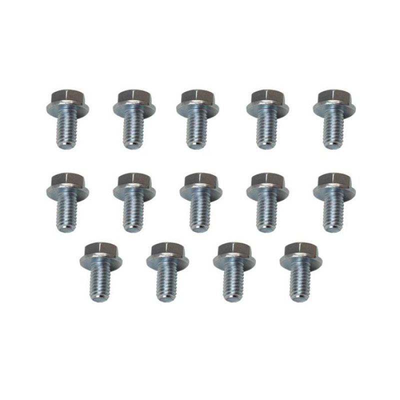 Moroso GM Powerglide Stamped Steel Transmission Pan Bolts - Set of 14-thumbmail-1