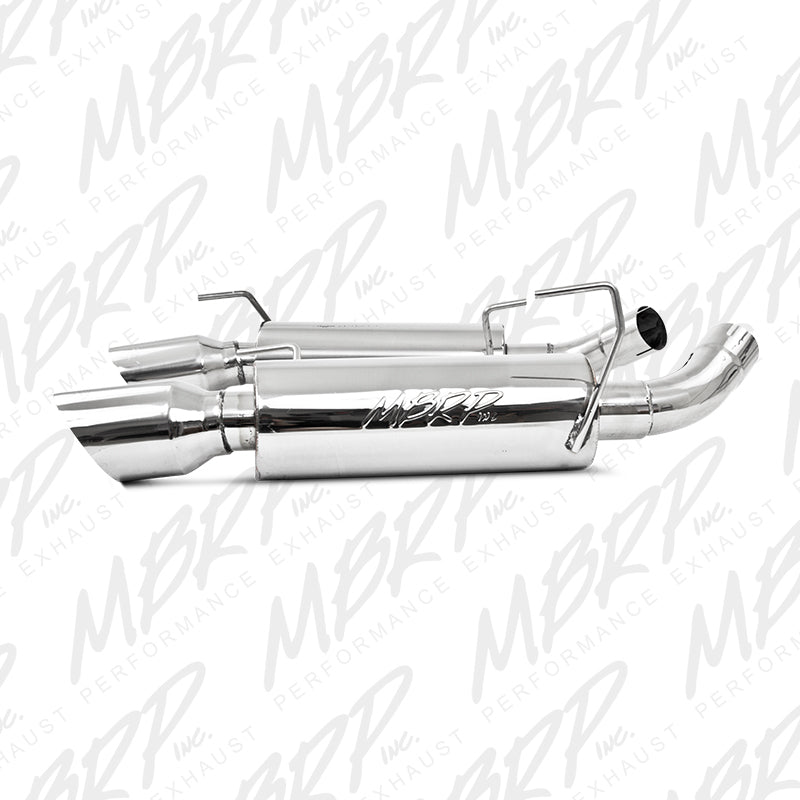 MBRP 05-10 Ford Mustang GT 5.0/Shelby GT500 Dual Mufflers Axle Back Split Rear T304-thumbmail-10