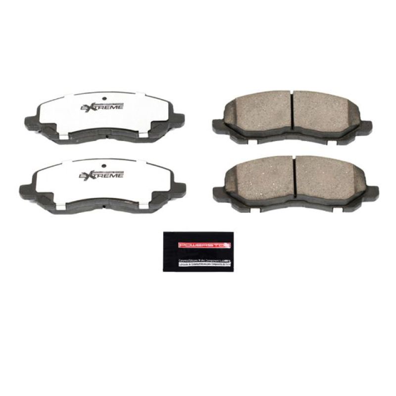 Power Stop 11-14 Chrysler 200 Front Z26 Extreme Street Brake Pads w/Hardware-thumbmail-1