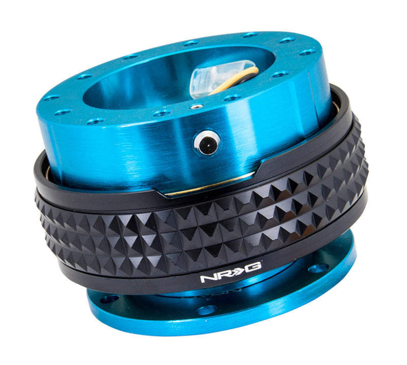 NRG Quick Release Kit - Pyramid Edition - New Blue Body / Black Pyramid Ring-thumbmail-2