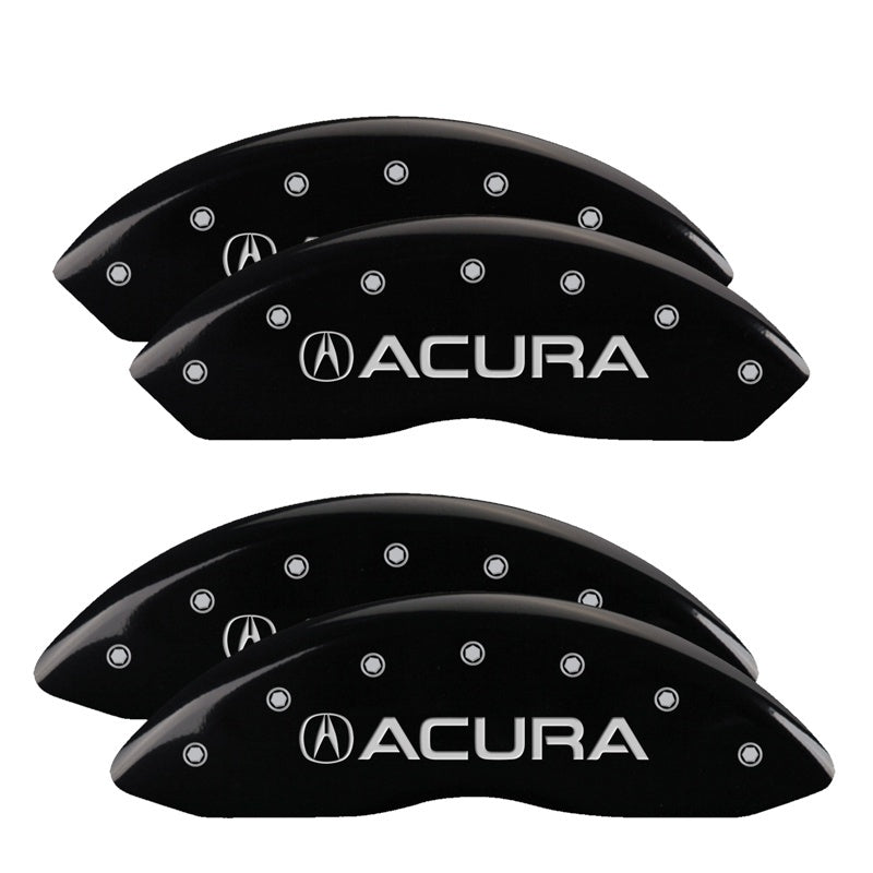 MGP 4 Caliper Covers Engraved Front & Rear MGP Black finish silver ch-thumbmail-2