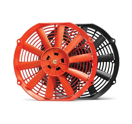 BLOX Racing 12inch Electric Slim Fan - Red