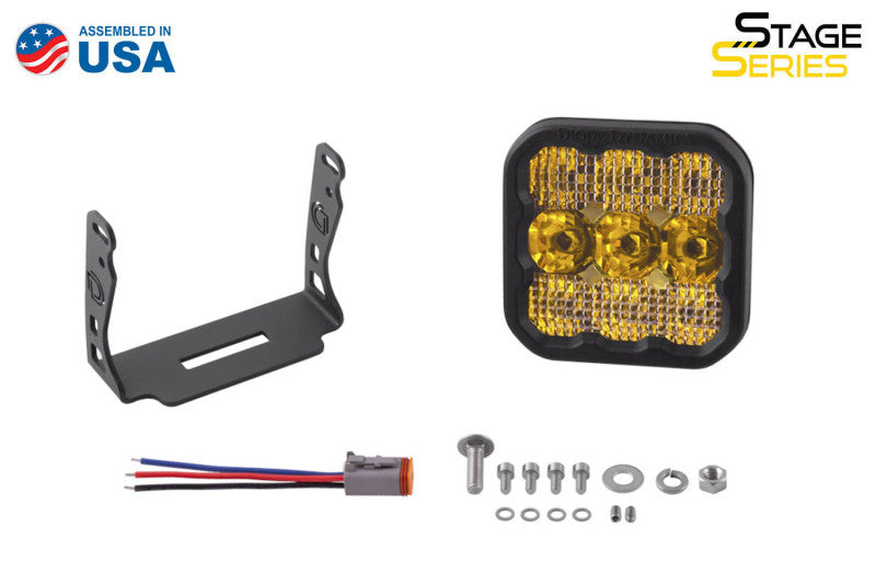 Diode Dynamics SS5 LED Pod Sport - Yellow Driving (Single)-thumbmail-7