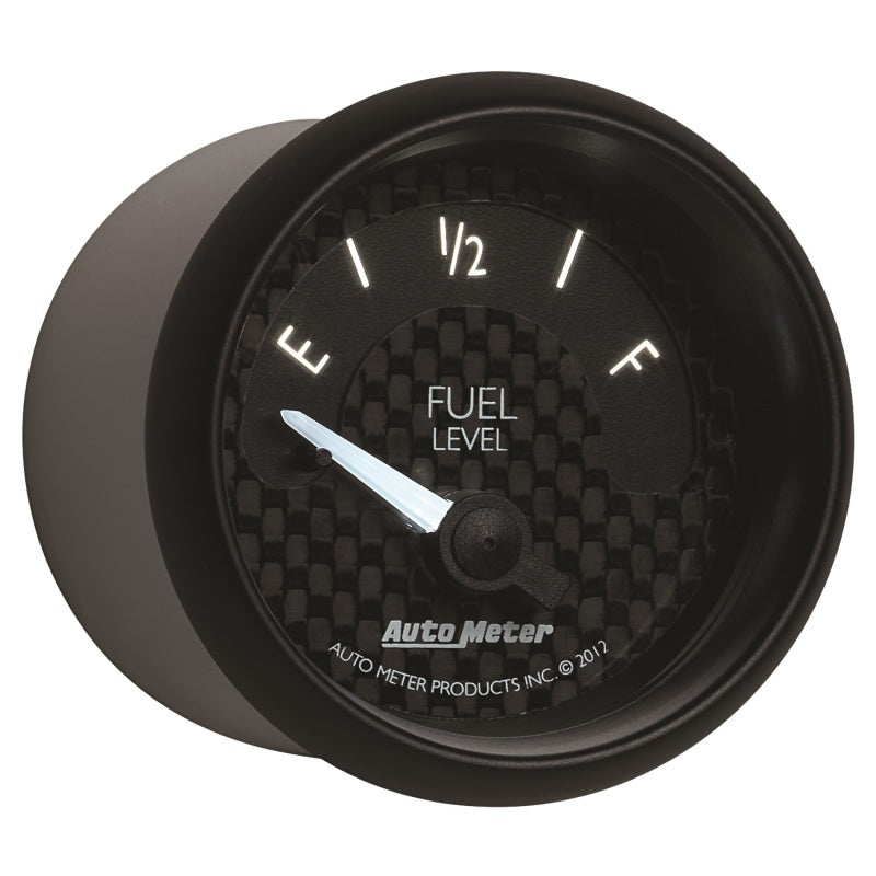 Autometer GT Series 52mm Short Sweep Electronic 240-33 ohms Fuel Level (For use w/ 3262)-thumbmail-6