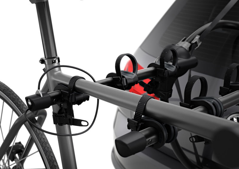 Thule Gateway Pro 3 Hanging-Style Trunk Bike Rack w/Anti-Sway Cages (Up to 3 Bikes) - Black-thumbmail-13