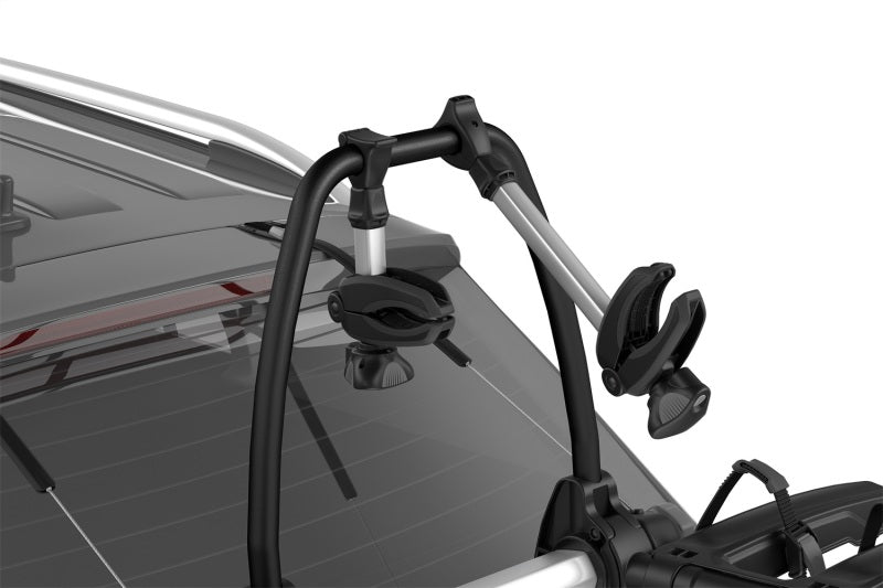 Thule OutWay Platform-Style Trunk Mount Bike Rack w/Raised Platform (Up to 2 Bikes) - Silver/Black-thumbmail-11