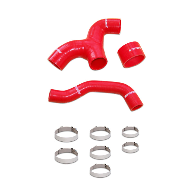 Mishimoto 02-05 Subaru WRX Red Silicone Intercooler Hoses-thumbmail-2