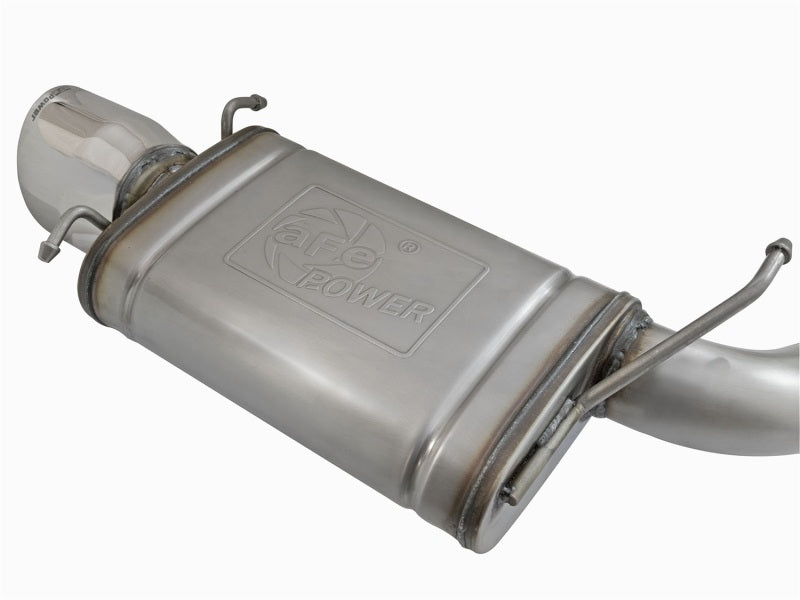 aFe Mach Force-Xp 3in CB Stainless Steel Dual Exhaust System w/Polished Tips 09-15 Cadillac CTS-V-thumbmail-9