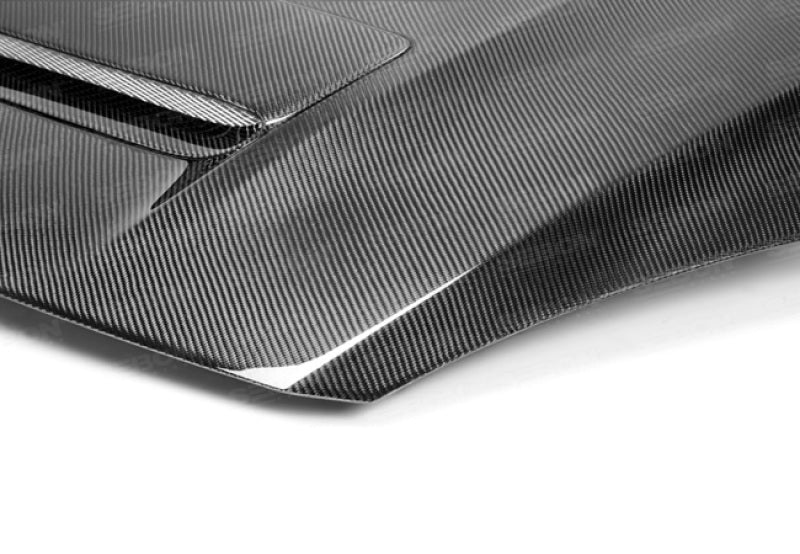 Seibon 10-12 Mazda MazdaSpeed3 OEM Style Carbon Fiber Hood-thumbmail-3