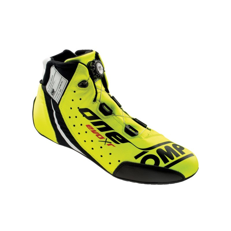 OMP One Evo X R Shoes Fluorescent Yellow - Size 39 (Fia 8856-2018)-thumbmail-1