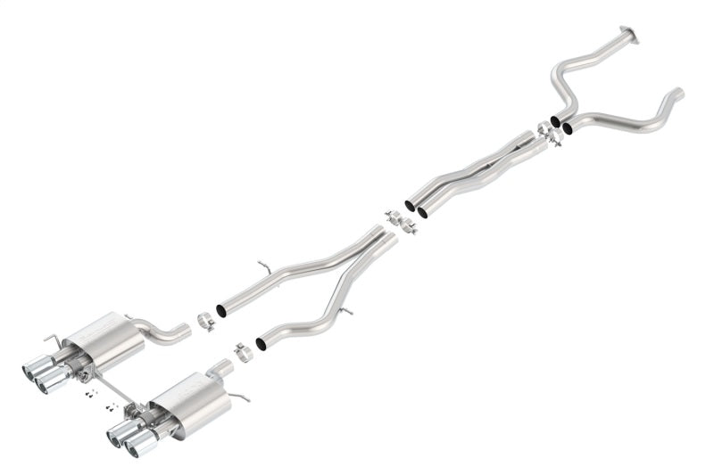 Borla 2016 Cadillac ATS-V 3.6L Twin Turbo Catback Exhaust 4in Tips Dual Split Rear Exit-thumbmail-1