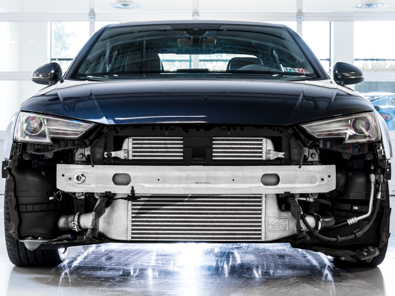 AWE Tuning 2018-2019 Audi B9 S4 / S5 Quattro 3.0T Cold Front Intercooler Kit-thumbmail-8