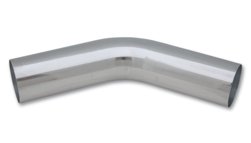 Vibrant 2.5in O.D. Universal Aluminum Tubing (45 degree bend) - Polished-thumbmail-2