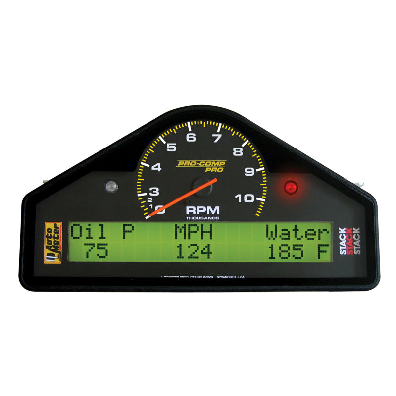 Autometer Pro-Comp Street Dash RPM/Speed/Oil Press & Temp/WaterTemp/Fuel Level/Battery Voltage Gauge-thumbmail-1