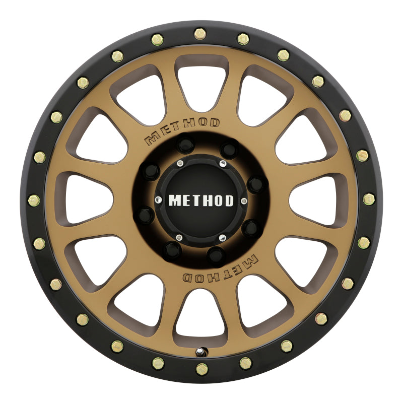 Method MR305 NV 17x8.5 0mm Offset 8x170 130.81mm CB Method Bronze/Black Street Loc Wheel-thumbmail-2