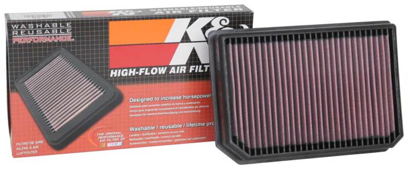 K&N 2019 Mercedes Benz A250 L4 2.0L F/I Replacement Air Filter-thumbmail-11