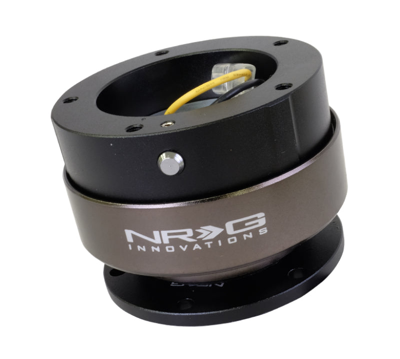 NRG Quick Release Kit Gen 2.5 - Black / Black Ring (6 Hole Base 5 Hole Top)-thumbmail-2