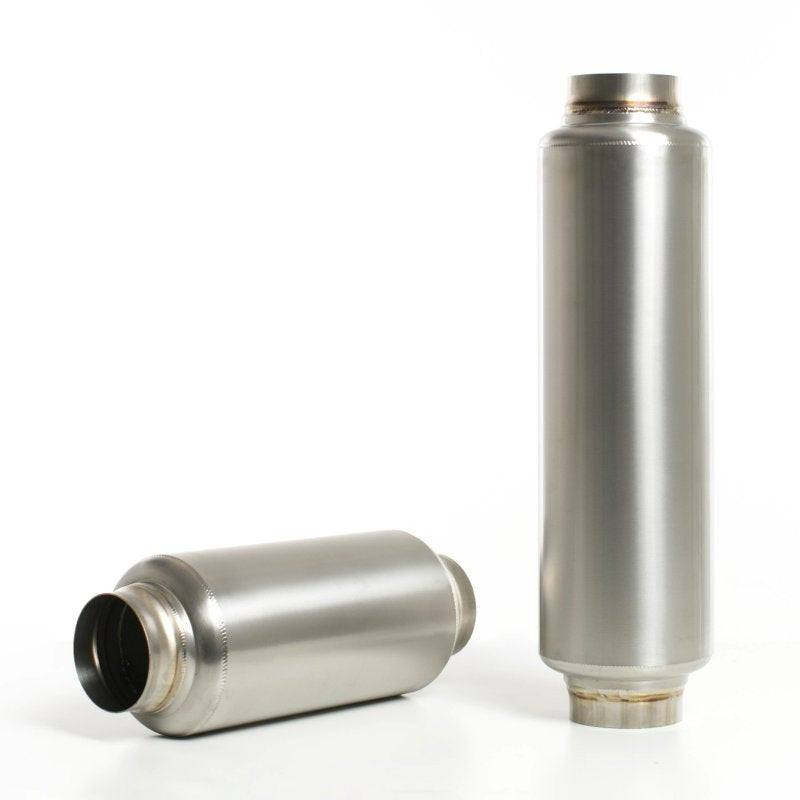 Ticon Industries 17in OAL 4.0in In/Out Ultralight Titanium Muffler-thumbmail-1