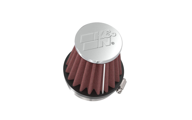 K&N Universal Chrome Filter 2.125 in Flange ID / 3in Base OD / 2in Top OD / 2.75in Height-thumbmail-4