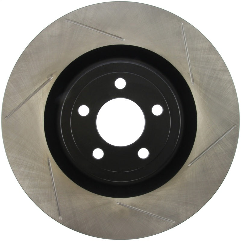 StopTech 2015 Ford Mustang GT w/ Brembo Brakes Left Front Slotted Brake Rotor-thumbmail-4