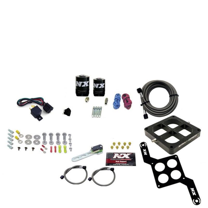 Nitrous Express Dominator Single Entry Billet Crossbar RNC Nitrous Kit (250-750HP) w/o Bottle-thumbmail-2