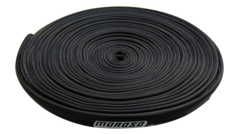 Moroso Insulated Spark Plug Wire Sleeve - 8mm - Black - 25ft Roll-thumbmail-1