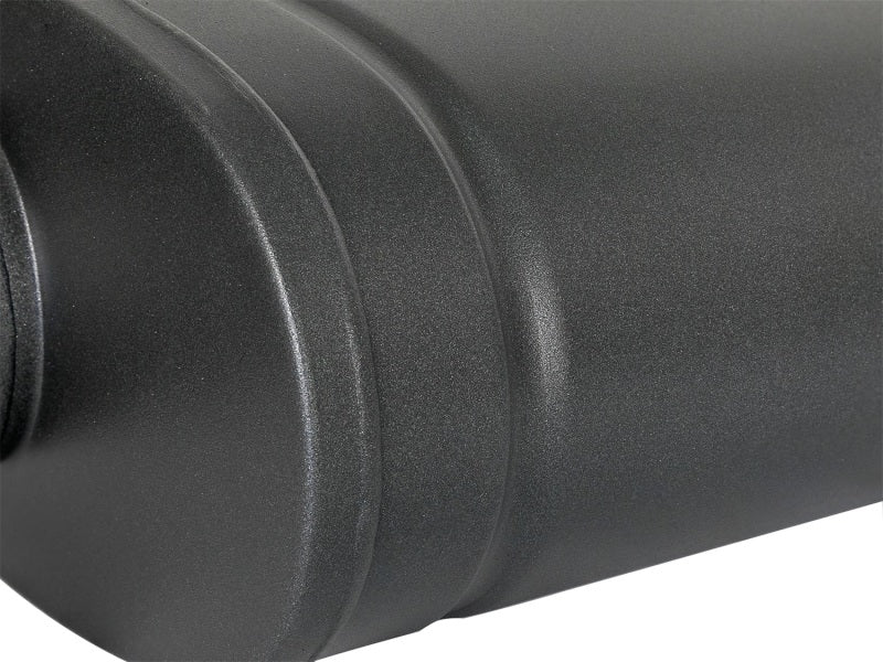 aFe MACH Force-Xp 409 SS Muffler w/ Black Finish 3in Center/Offset 22in L x 11in x 5in - Oval Body-thumbmail-7